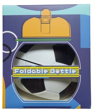 KRONOS Sports Bottle Складная шариковая бутылка с носиком 1000 мл