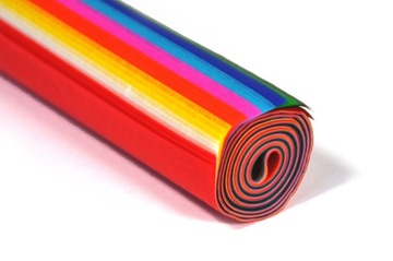 Bibuła gładka w rolce 76 x 50 mix kolorów 30 ark.