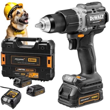 WIERTARKO-WKRĘTARKA AKUMULATOROWA 18V 2*1.7AH DEWALT & MCLAREN MOCNA