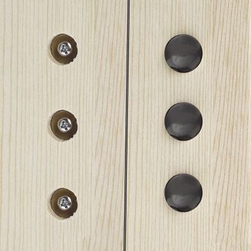 Панельные карманные заглушки с круглыми отверстиями Крышки шкафа