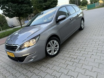 Peugeot 308 II SW 1.6 BlueHDi 120KM 2015 Peugeot 308 SW 1.6 e-HDI 2015r LED Nawigacja