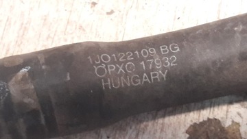 1J0122109BG PŘÍVOD WAZ VODY VW GOLF IV 1.9TDI