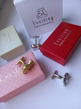 Запонки Самолеты Полетная миниатюра Airbus A380 Boeing 747 Коробка