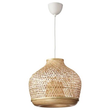 IKEA MISTERHULT Lampa wisząca, bambus45 cm