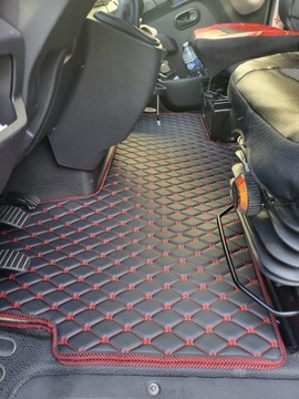 Ковры Renault Master Автобус Renault Master Кожаные стеганые ковры OPEL MOVANO ПОЛКА