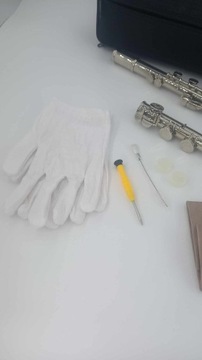 Флейта Vangoa C, никелированная, с твердым футляром, отсутствует серебряный мундштук.
