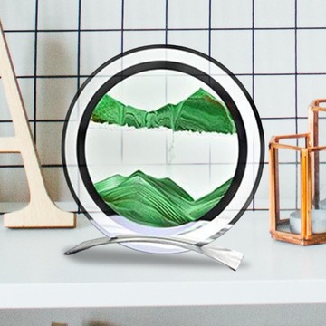 Динамическое изображение песка, движущееся изображение пи, рисование