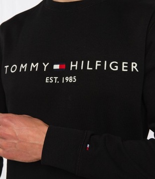 Tommy Hilfiger bluza męska TOMMY LOGO SWEATSHIRT rozmiar XL CZARNA