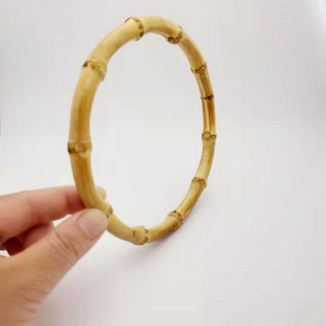 2 бамбуковые ручки для сумок Вешалка для сумок