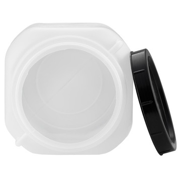 БОЧКА БЕЛАЯ КВАДРАТНАЯ 20Л ПЛАСТИКОВАЯ ДЛЯ КОПАСТЫ/ОГУРЦОВ