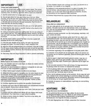 Корончатое сверло SANDFLEX BAHCO - Диаметр 22 мм