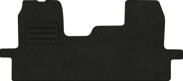 Velurové koberce Lux pro Ford Transit MK7 (2014-2018) Komplet Černé