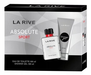 LA RIVE zestaw męski Absolute Sport woda toaletowa + żel pod prysznic