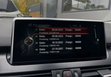 BMW Seria 2 F22-F23-F45-F46 Active Tourer 218d 150KM 2016 BMW Seria 2 2.0 AUTOMAT 150KM gwarancja BEZWYPADKOWAperfekcyjna 202 000km, zdjęcie 29