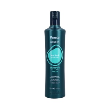 FANOLA WONDER NO RED EXTRA CARE Szampon do włosów brązowych 350ml