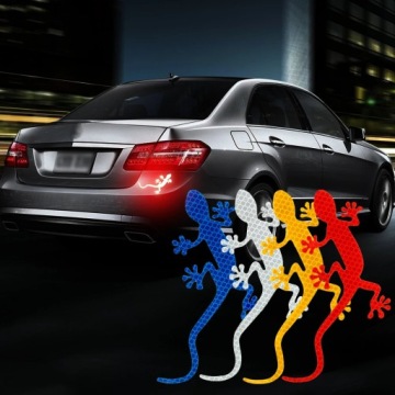 СВЕТООТРАЖАЮЩАЯ АВТОМОБИЛЬНАЯ НАКЛЕЙКА АВТОСАМОКЛЕЯЩИЕСЯ 3D НАКЛЕЙКИ С ЯЩЕРИЦЕЙ