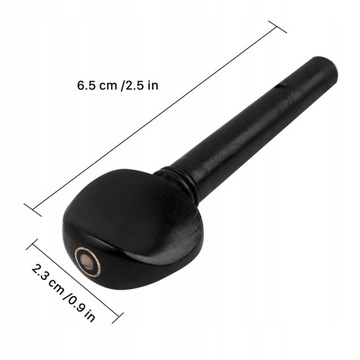 KOŁEK WIOLONCZELOWY 4/4 EBONY 4 SZT