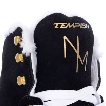 Фигурные коньки TEMPISH Nessie Magma черный 40 INTEGRAL Натуральная кожа