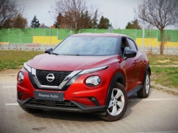 Nissan Juke II Crossover 1.0 DIG-T 114KM 2023 Nissan Juke Nissan Juke 1.0 DIG-T Tekna Faktura VAT Marza Salon Polska, zdjęcie 2