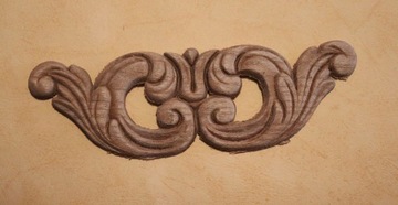 Dekor 17,5x5cm, ornament, sztukateria- D042