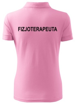 Женская рубашка-поло FIZJOTERAPEUTA размер S 30
