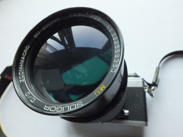 Minolta XG-M + MC Soligor C/D Zoom+Macro 80-200 мм 1:4,5 — красиво