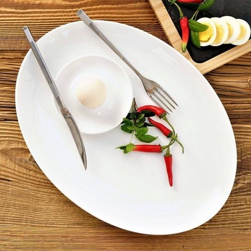 ВИЛЛА ИТАЛИЯ Плюс Белый обеденный сервиз 12/40