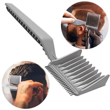 Grzebień do Strzyżenia Maszynką Cieniowania Męskiego Prowadnica do maszynki