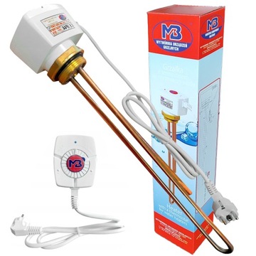 GRZAŁKA Z TERMOSTATEM DO BOJLERA 2kW 2000W 5/4