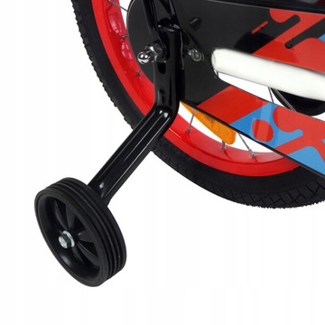 ДЕТСКИЙ ВЕЛОСИПЕД 16 ДЮЙМОВ ВЕЛОСИПЕД ДЛЯ МАЛЬЧИКОВ КОРЗИНА И НАПРАВЛЯЮЩАЯ + БЕСПЛАТНО