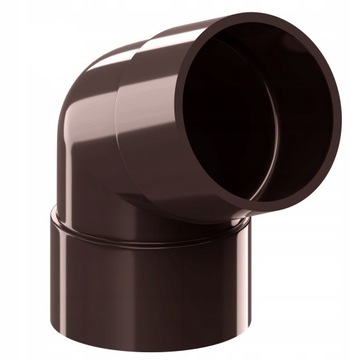 KOLANO KROP PCV fi 90 ral 8017 BRĄŻ