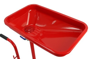 Zlewarka oleju pod beczkę miska misa z wózkiem