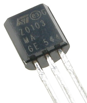 Triak Z0103MA Z0103 1A/600V TO-92 /1411