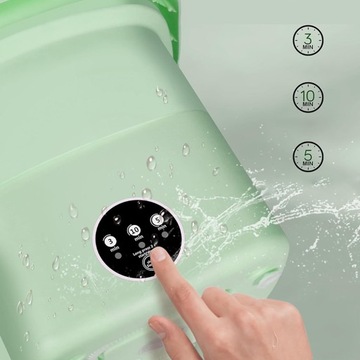 СКЛАДНАЯ МИНИ ПОРТАТИВНАЯ СТИРАЛЬНАЯ МАШИНА АВТОМАТИЧЕСКАЯ ДЛЯ ТУРИСТИЧЕСКИХ ПУТЕШЕСТВИЙ 11Л