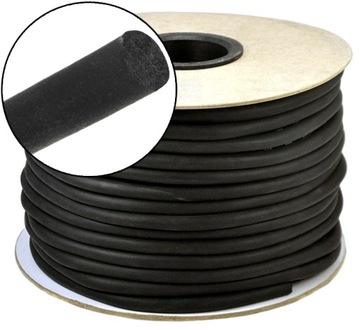 Sznur z mikrogumy, kauczuk EPDM śr. 10mm / 10mb