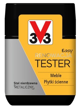 V33 FARBA EASY RENOWACJA 0,075L STAL NIERDZEWNA TESTER
