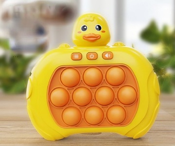 GRA POP IT FAST PUSH ANTYSTRESOWA ZRĘCZNOŚCIOWA BĄBELKI ELEKTRYCZNA KONSOLA