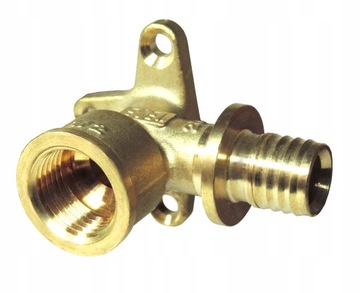 TECE KOLANO ŚCIENNE MOSIĘŻNE GW 16x1/2''