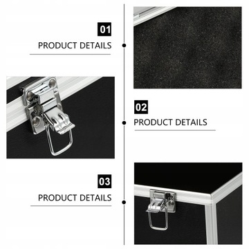 Ящики для инструментов Папка из твердого алюминия