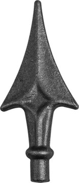 grot stalowy kuty 080 (H155x65 mm, fi 16 mm)