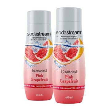 Syrop SODASTREAM Grejpfrut Zero 2 x 440 ml