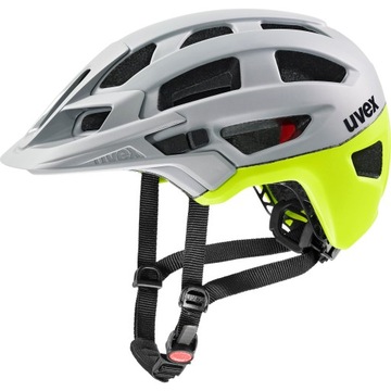 Kask rowerowy Uvex Finale 2.0 rhino/neon yellow matt r. M