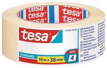 Taśma maskująca malarska tesa standard 50m x 38mm