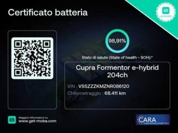 Cupra Formentor Crossover PHEV 1.4 e-HYBRID 204KM 2022 Cupra Formentor 1.4 e-Hybrid DSG, zdjęcie 1