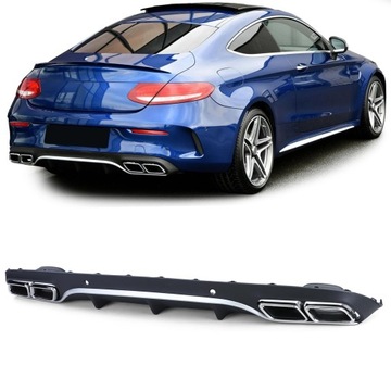 DIFUZOR SPOILER DOPLNĚNÍ MERCEDES W205 COUPE AMG