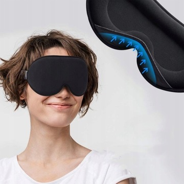 3D МАСКА ДЛЯ ВЕК ДЛЯ СНА БЕЗ ДАВЛЕНИЯ