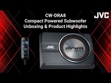 УДАЛЕННЫЙ САБВУФЕР JVC CW-DRA8 ПОД СИДЕНЬЕМ 150–250 Вт