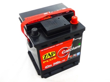 AKUM. 43Ah 340A P+ ZAP Plus - 54308
