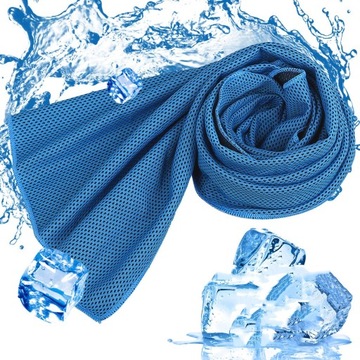 10-PAK RĘCZNIKÓW CHŁODZĄCYCH, RĘCZNIK DO LODU, SZYBKOSCHNĄCY ZIMNY RĘCZNIK