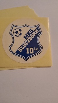 MKS KLUCZBORK - 10 LAT - NAKLEJKA